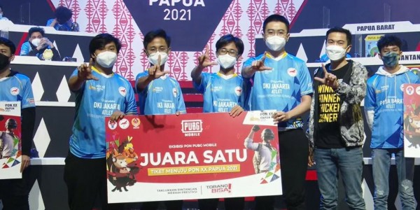 DKI Jakarta Sukses Rebut Emas PUBG Mobile di PON Papua 2021