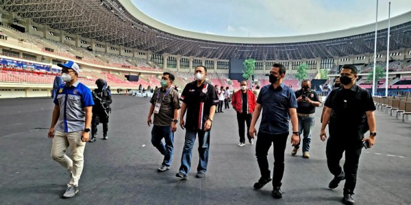 MPR Pastikan Stadion Lukas Enembe Siap Gelar Pembukaan PON XX Papua