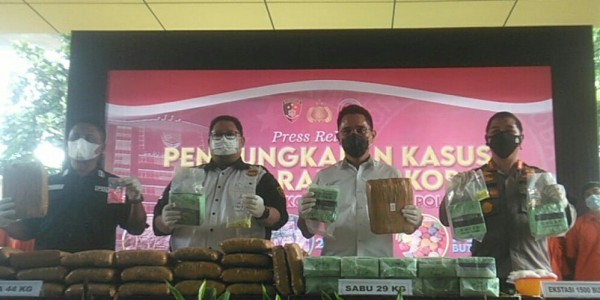 Bareskrim Ungkap Empat Kasus Narkoba Selama Sebulan, Ini Rinciannya