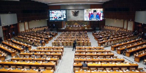 Rapat Paripurna DPR RI Ke-7 Masa Persidangan I Tahun Sidang 2021-2022