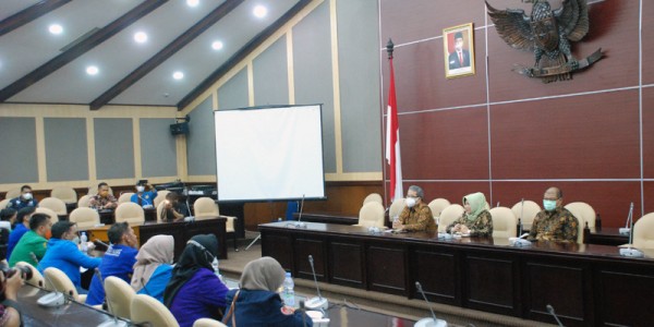 Perwakilan Mahasiswa Komando Diterima MPR RI
