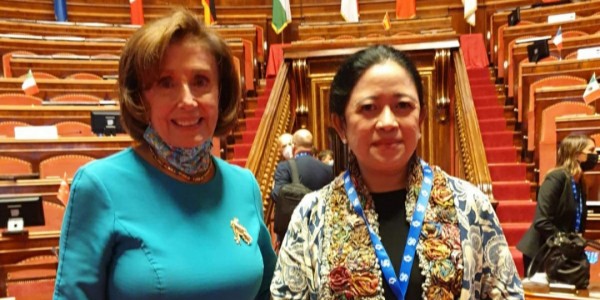 Puan Sampaikan Program Ketahanan Pangan RI dalam Forum Parlemen G20 di Italia