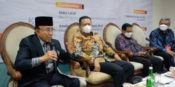 Mantan Menaker Abdul Latief, GBHN Sekarang PPHN Sangat Perlu