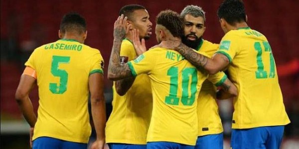 Mengerikan, Timnas Brasil Ngamuk Bantai Uruguay 4-1