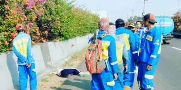 Mayat Wanita Ditemukan di Bahu Jalan Tol Jakarta-Sudyatno KM 28