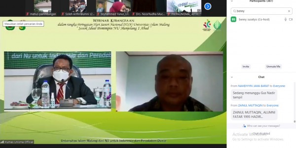 Stafsus BPIP: NU Butuh Pemimpin yang Mampu Membaca Tanda Zaman