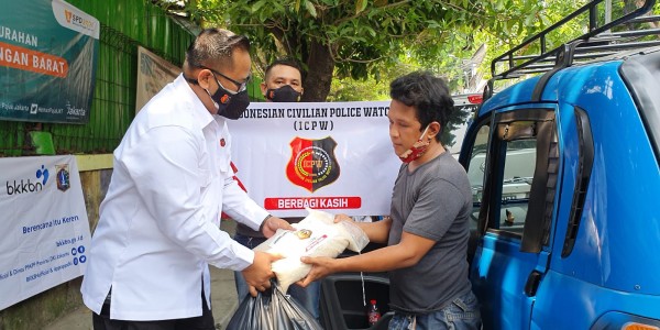 Bagikan Sembako ke Anak Yatim Hingga Pemulung, ICPW: Ini Wujud Semangat Gotong Royong