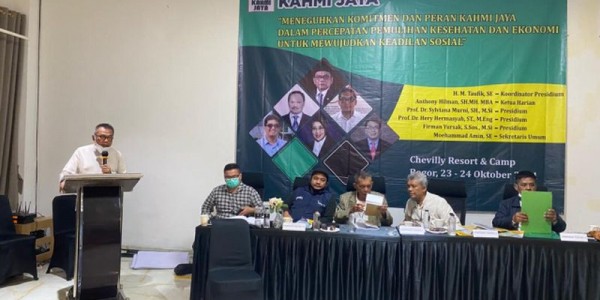Aklamasi, M Taufik Kembali Terpilih Jadi Presidium KAHMI Jaya Periode 2021-2026
