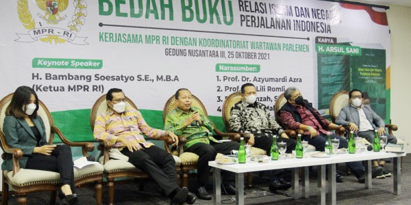 Bedah Buku Karya  Wakil Ketua MPR RI Arsul Sani