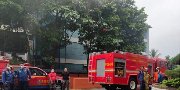 Kantor Basarnas Terbakar Akibat Korsleting Listrik dari Kulkas