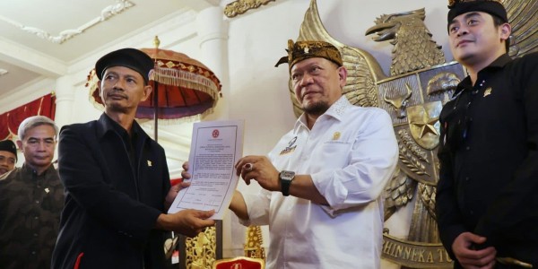 Saat Menutup Kongres Pemuda Marhaenis, LaNyalla Dapat Dukungan Jadi Presiden
