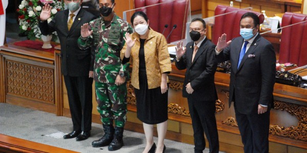 Tok!! Jenderal Andika Perkasa Sah Sebagai Panglima TNI oleh Paripurna DPR