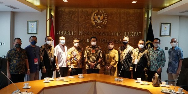 Bertemu Pengurus Puskopkar DKI, Fadel Muhammad Bahas Kesejahteraan Anggota 