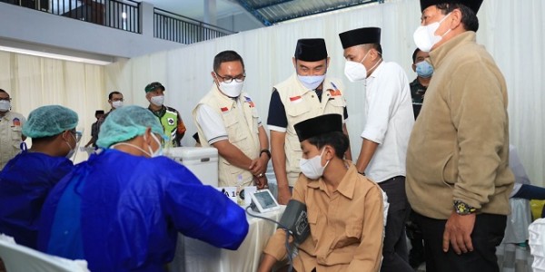 Vaksinasi Massal LPDB Sasar 3.200 Santri Ponpes Darussyifa Al-Fitroh