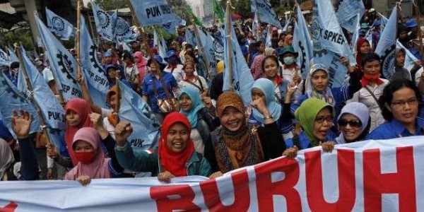 Tuntut Cabut Penetapkan UMP 2022, Buruh Kepung Kantor Gubernur Anies Besok 