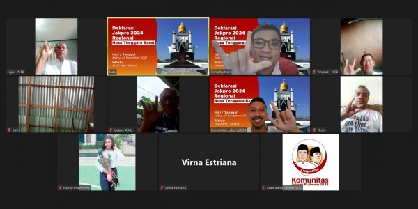Jokpro 2024 Gelar Deklarasi di NTB