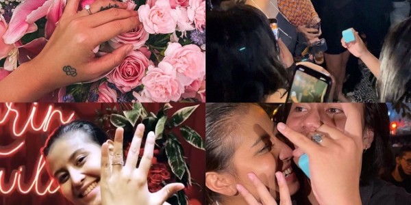 Awkarin Resmi Dilamar Gangga Kusuma, Selamat Ya...