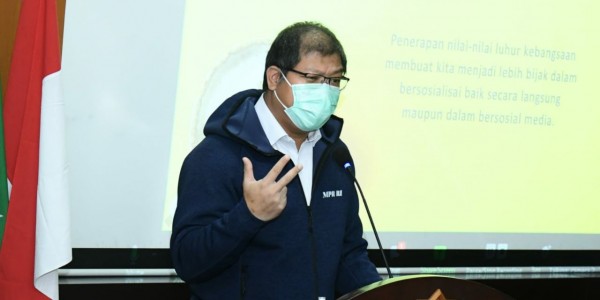 MPR Menyapa Sahabat Kebangsaan, Budi Muliawan: Nilai Kebangsaan Menjadi Dasar Bijak Bermedia Sosial