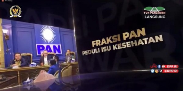 KWP Award 2021, Fraksi PAN Terima Penghargaan ‘Fraksi Peduli Isu Kesehatan