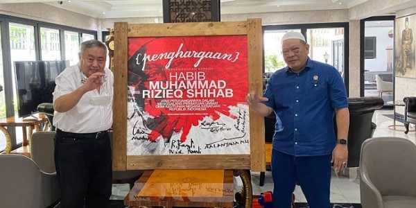 Dukung Penobatan Habib Rizieq Man of The Year, LaNyalla: Tugas Saya Mengayomi Semua Golongan Tanpa Sekat