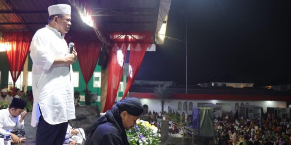 Hadiri Tabligh Akbar Manakib, LaNyalla Sampaikan Pentingnya Keyakinan untuk Capai Tujuan