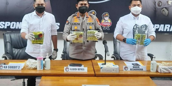 Ada di Malaysia, Polisi Buru Pengendali 4 Kilogram Sabu yang Disita di Pamulang