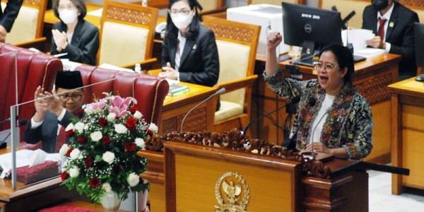 Pembukaan Sidang Paripurna DPR  Tahun 2022