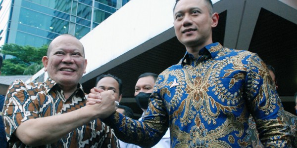 AHY Kunjungi Ketua DPD RI LaNyala