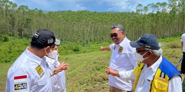 Tinjau Lokasi IKN, Gus Jazil: Nusantara Harus Menjadi Kekuatan Baru Indonesia 