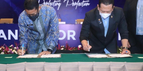 Bamsoet: IMI dan Kemenparekraf Tandatangani MOU Pengembangan Pariwisata dan Ekonomi Kreatif
