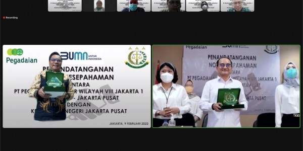 Tim JPN Kejari Jakpus Berikan Bantuan Hukum Kepada PT Pegadaian
