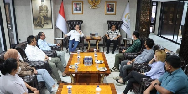 Temui LaNyalla, PBI Berharap Bowling Center Dibangun di Daerah