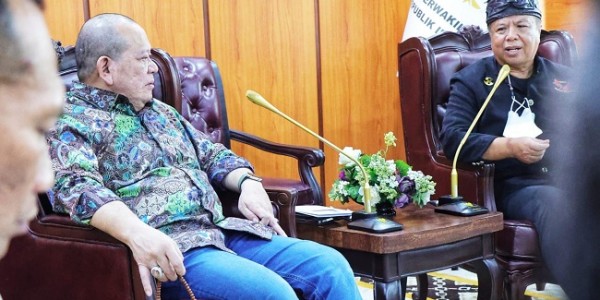 Temui LaNyalla, Perkumpulan Pendekar Pencak Silat Indonesia Siap Jalin Sinergi