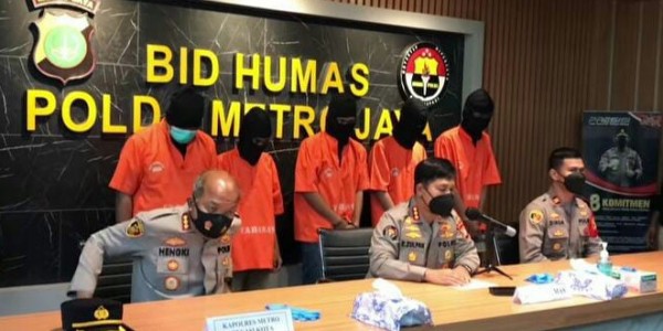 Ini Peran Lima Pelaku Pembacokan dan Pembegalan Terhadap Anggota Brimob di Bekasi