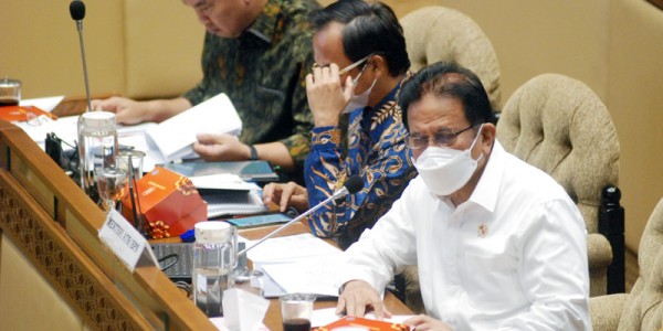 Menteri ATR/BPN Sofyan Djalil Raker Dengan Komisi II DPR RI