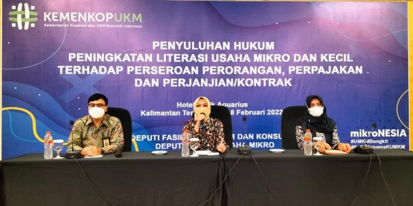 Tingkatkan Literasi Hukum Perjanjian Kerja Sama UMKM, Kemenkop Gelar Penyuluhan