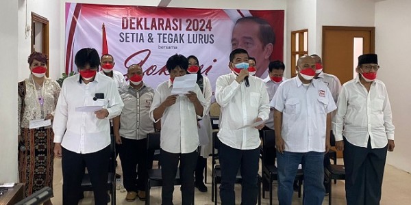 Gabungan Relawan Ikrar Setia ke Jokowi 2024, Tuntaskan Janji Kampanye demi Wujudkan Indonesia Maju