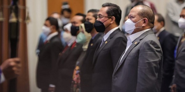 Bertemu Menteri ATR/BPN dan Mensesneg, LaNyalla Ingatkan Surat Ijo Surabaya 