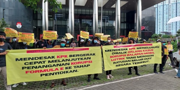 KPK 'Cium' Dugaan Korupsi Formula E, SAPU: Tangkap 'Tuyul' yang Habiskan Uang Rakyat Jakarta