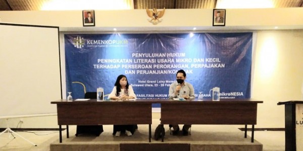 Kemenkop Sebut Banyak Pelaku UMKM Belum Paham Hukum Perpajakan dan Perjanjian