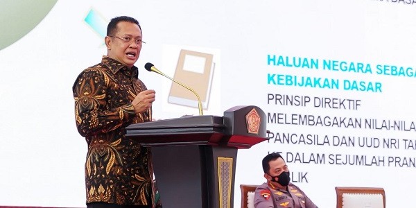 Rapat Pimpinan TNI - Polri, Bamsoet Tekankan Pentingnya Pokok-Pokok Haluan Negara