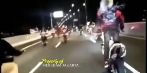 Polisi Bakal Panggil Gerombolan Supermoto yang Terobos Tol Kelapa Gading, Ditilang?