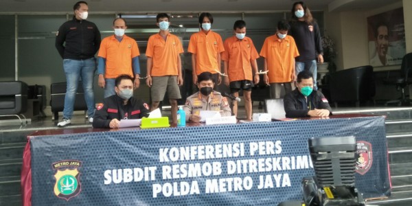 Gasak Ratusan Juta dari Brankas Ruko di Depok, Lima Rampok Ditangkap Polisi