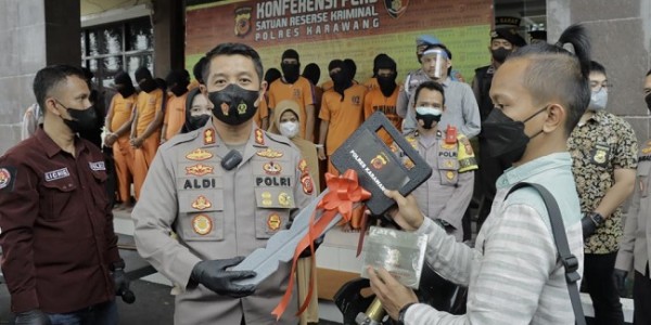 Kendaraan yang Hilang Berhasil Ditemukan, Warga Karawang: Terima Kasih Pak Kapolres 