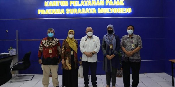 Datangi KPP Pratama Surabaya Mulyorejo, Ketua DPD RI Ajak Wajib Pajak Laporkan SPT Tahunan