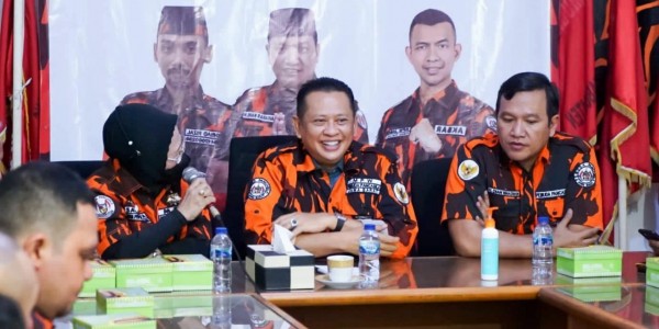 Bamsoet Sambangi MPW Pemuda Pancasila Jawa Barat, Dukung Pelaksanaan Apel Siaga Kesetiaan