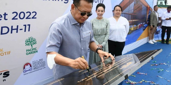 Bamsoet Lakukan Ground Breaking Distrik Otomotif PIK 2 Terbesar di Indonesia