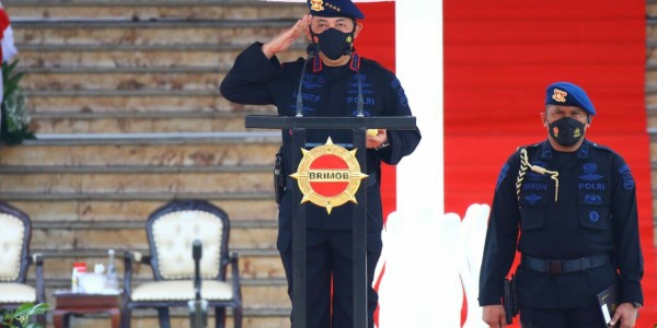 Kapolri Tegaskan Brimob Harus Dapat Menjadi Teladan di Masyarakat dan Institusi