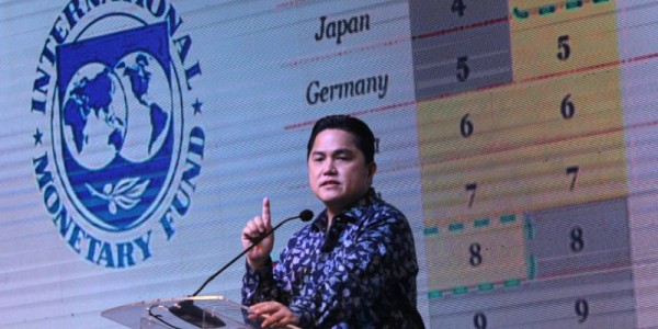 Erick Thohir Sampaikan Pidato Kunci Seminar Maspro Sumbangsel