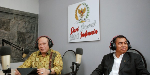 LaNyala Resmikan Studio Podcast DPD RI